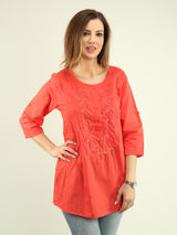 Embroidered Cotton Tunic