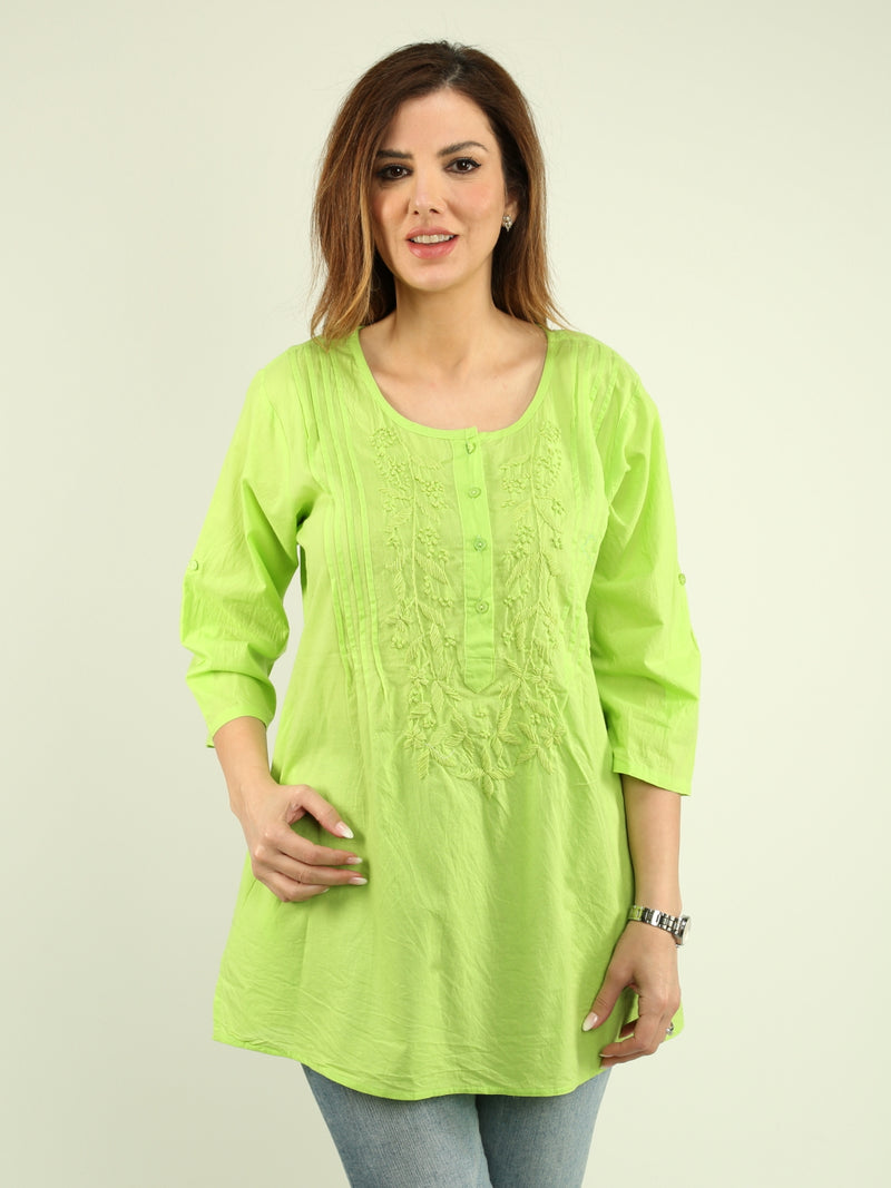 Embroidered Cotton Tunic