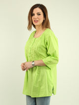 Embroidered Cotton Tunic