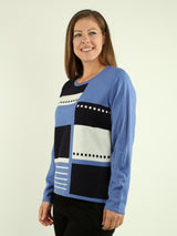 Colour Block Sweater
