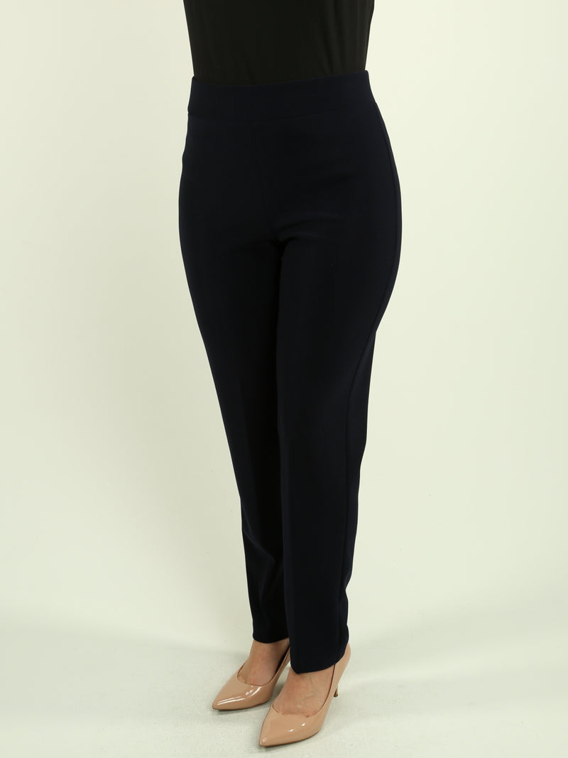 Solid Pull-On Pants