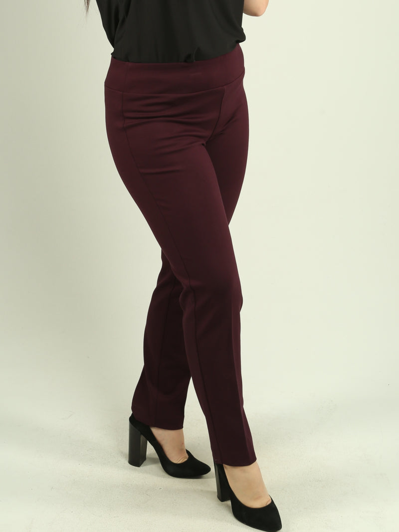 Solid Petite Pull-On Pants