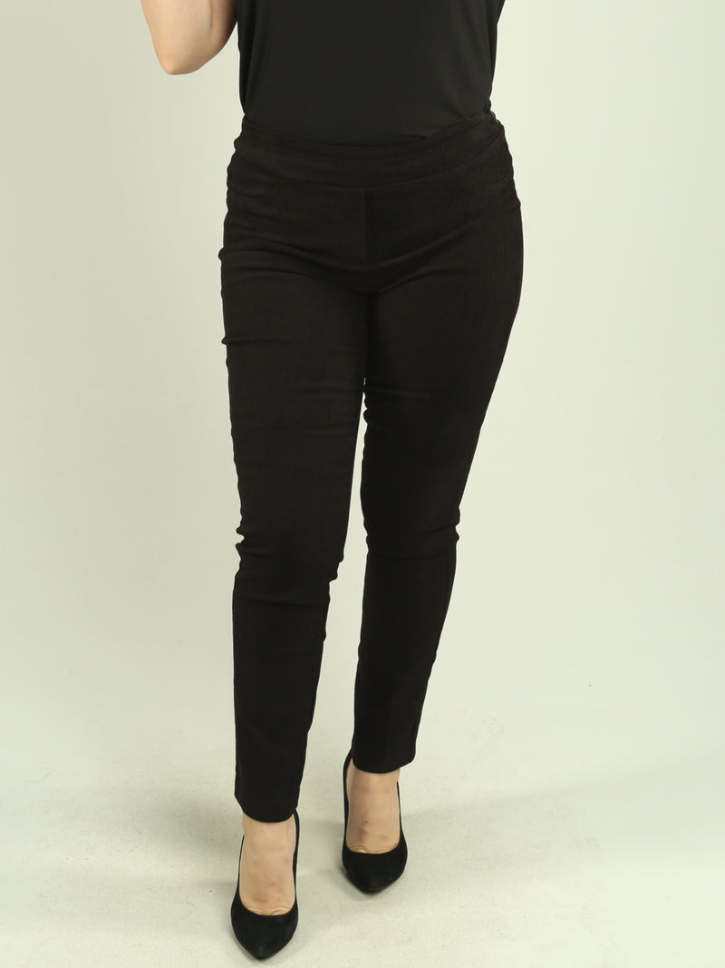 Pull-On Slim Leg Corduroy Pants