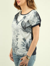 Sequin Printed Top