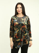 Velvet Multi-Print Top