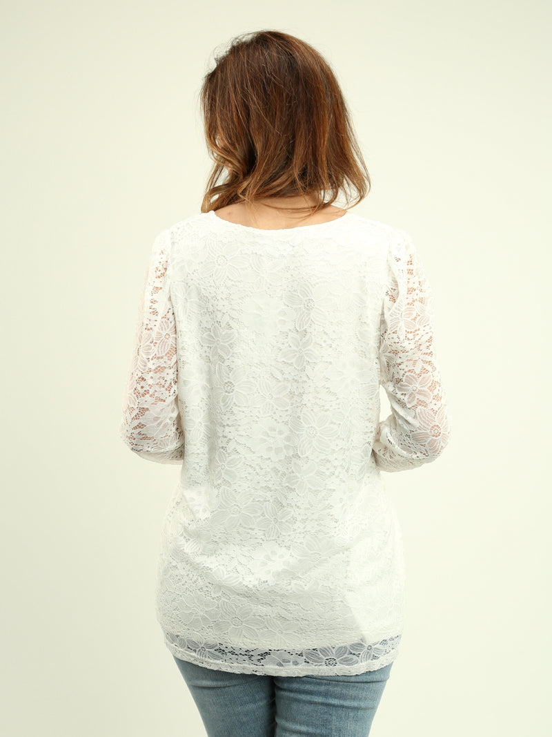 Floral Lace Blouse