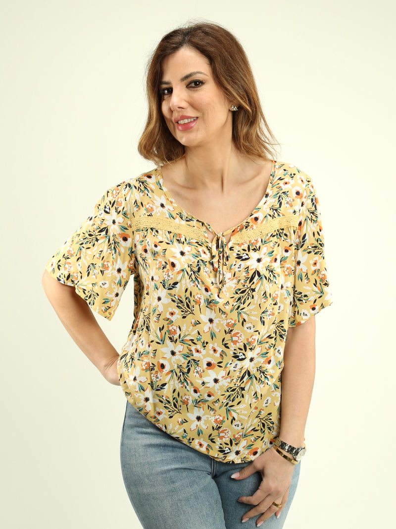 Floral Print Top