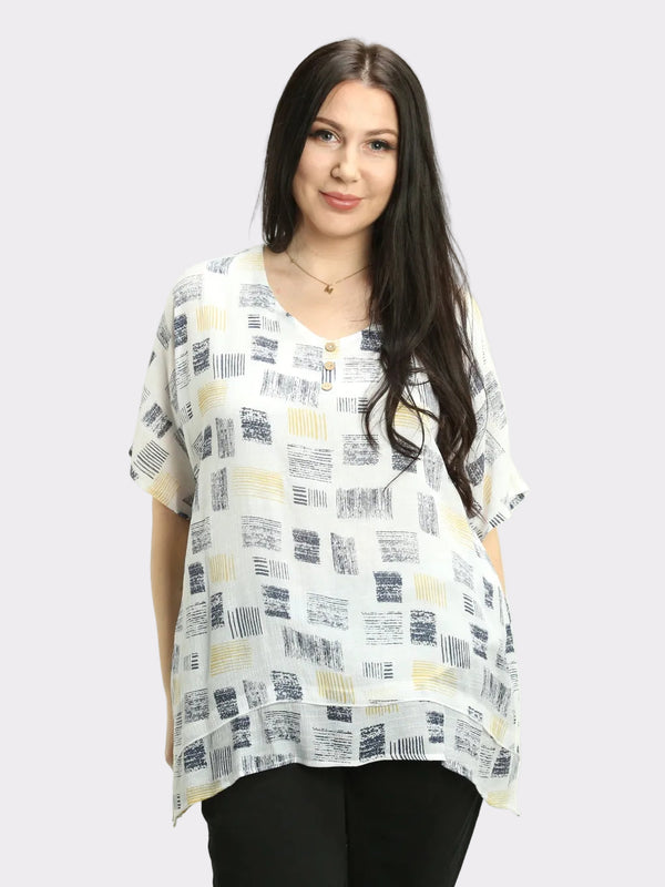 Layered Multi-Print Top