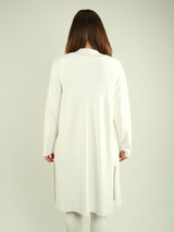 Long Cutout Detail Cardigan