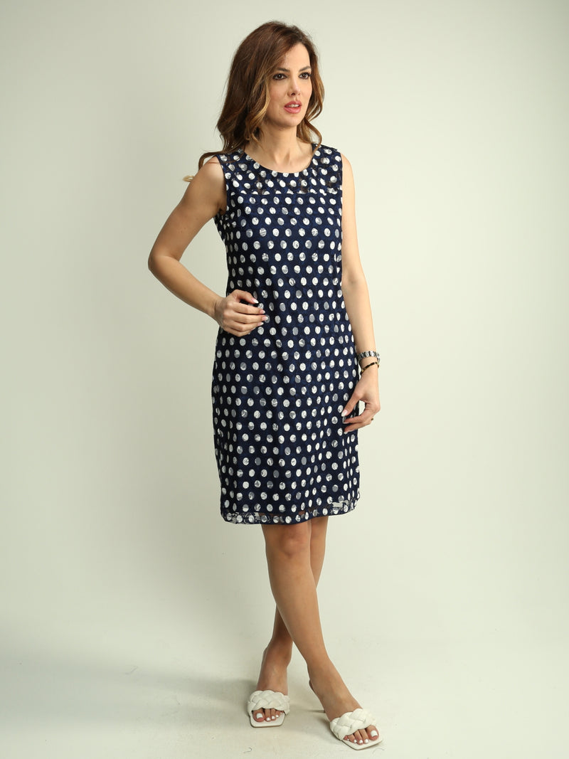 Polka Dot Lace Dress