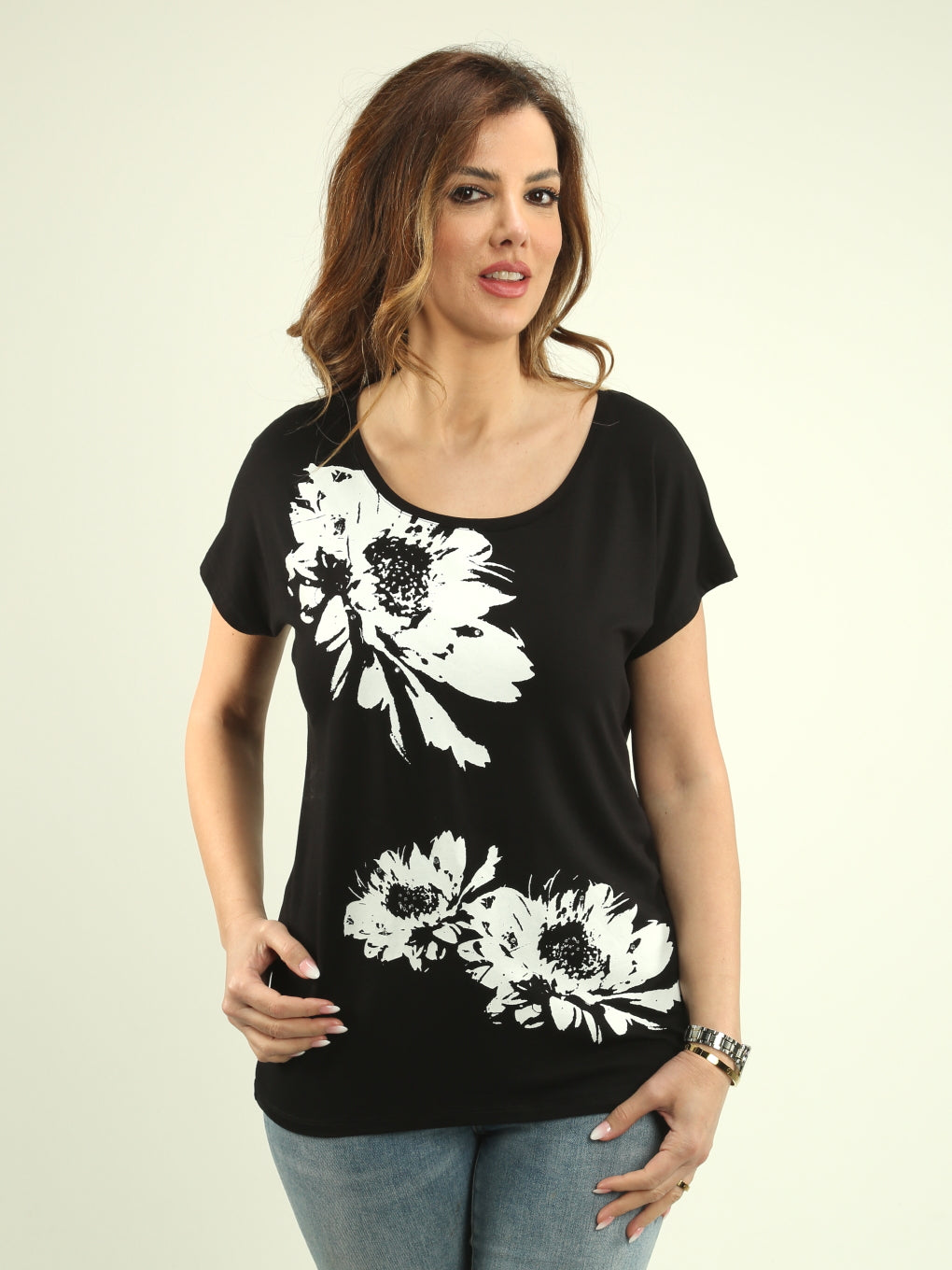 Floral Graphic Top