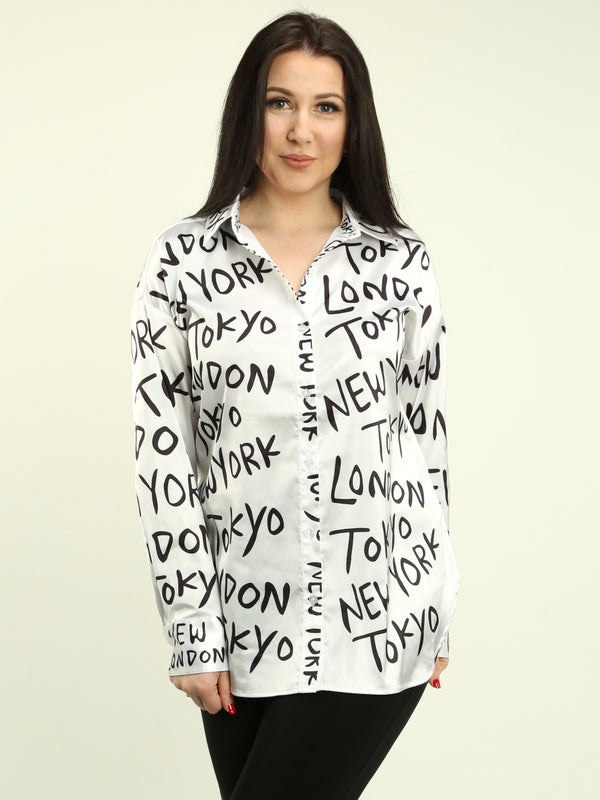 Graphic Text Shirt