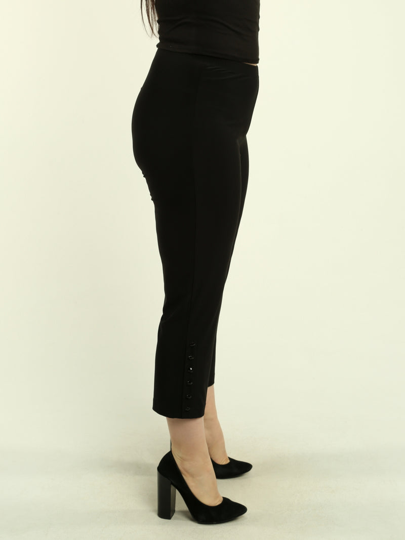 Button Hem Pull-On Pants