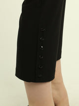 Button Hem Pull-On Pants