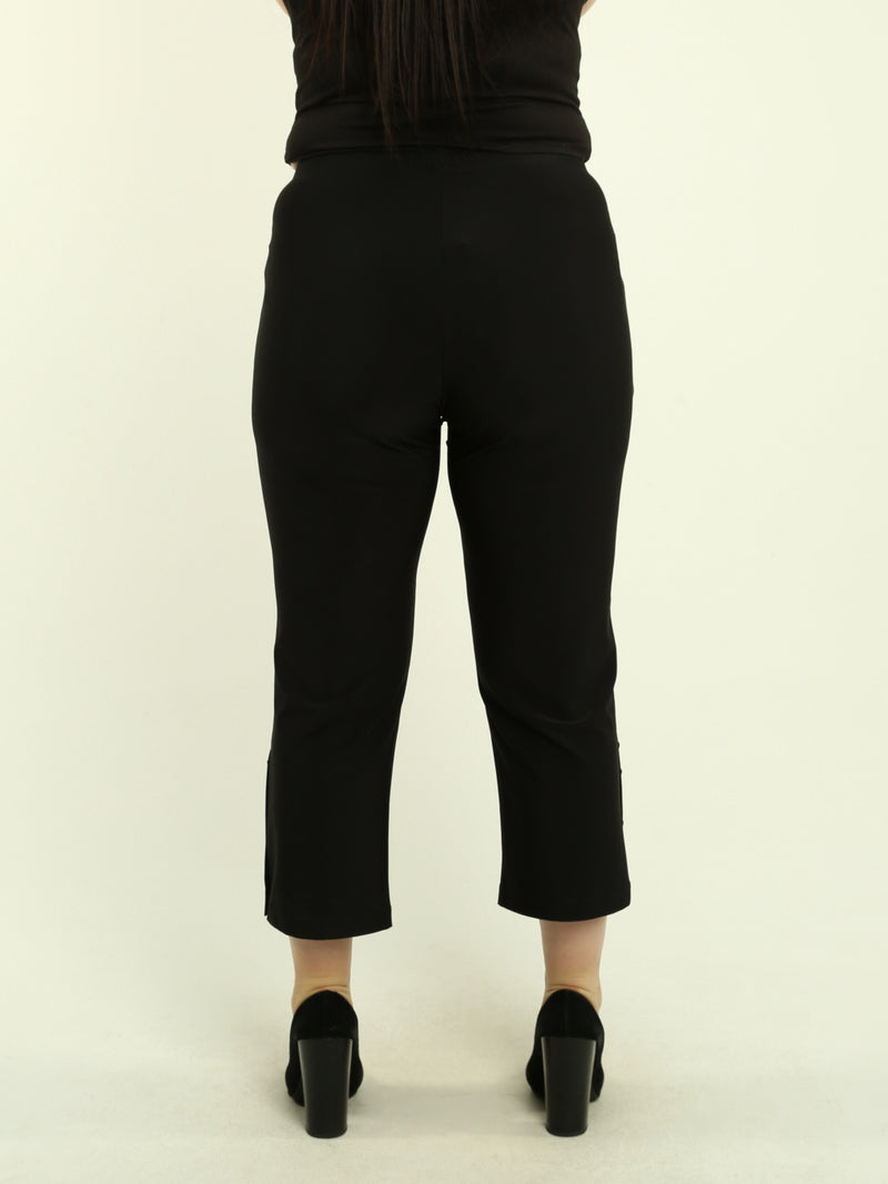Button Hem Pull-On Pants