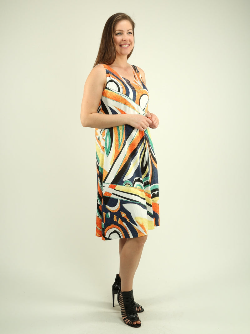 Multi-Print Dress