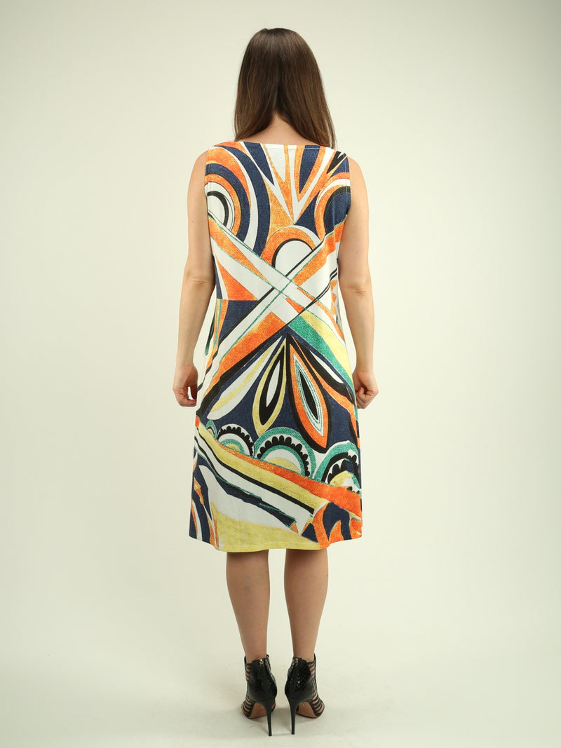 Multi-Print Dress