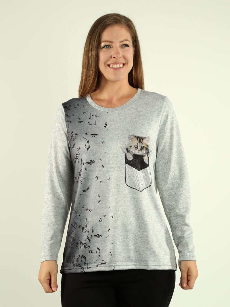 Pocket Kitten Top