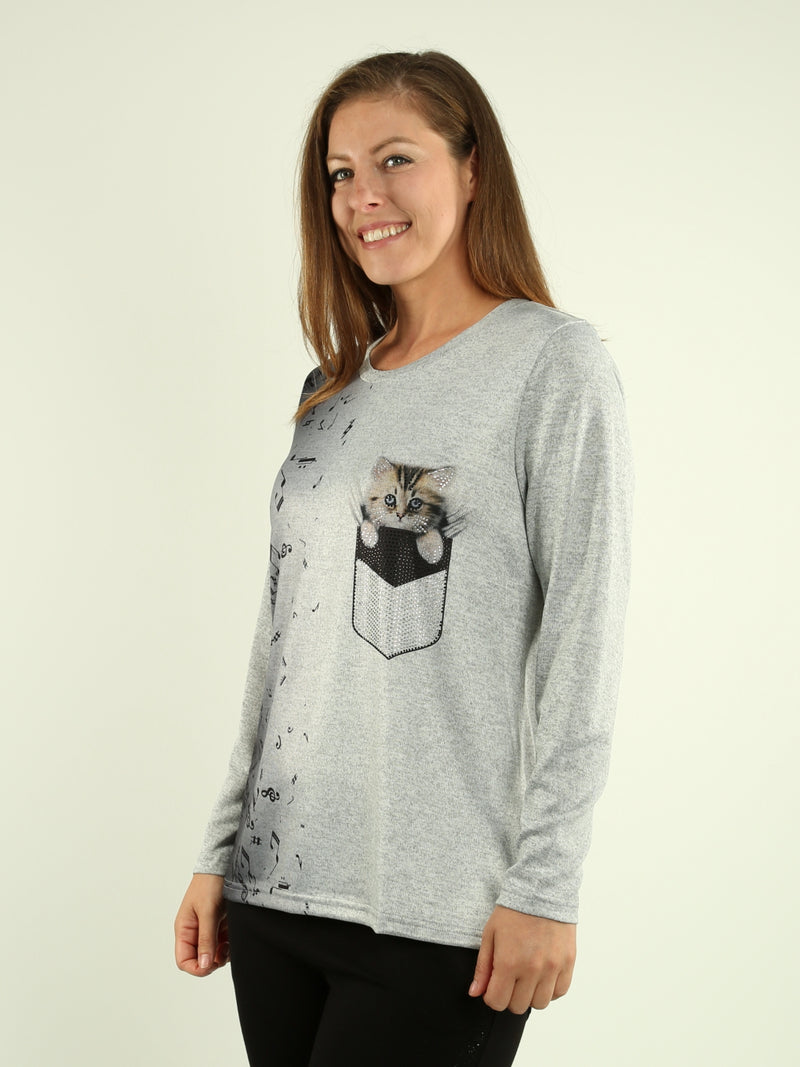Pocket Kitten Top