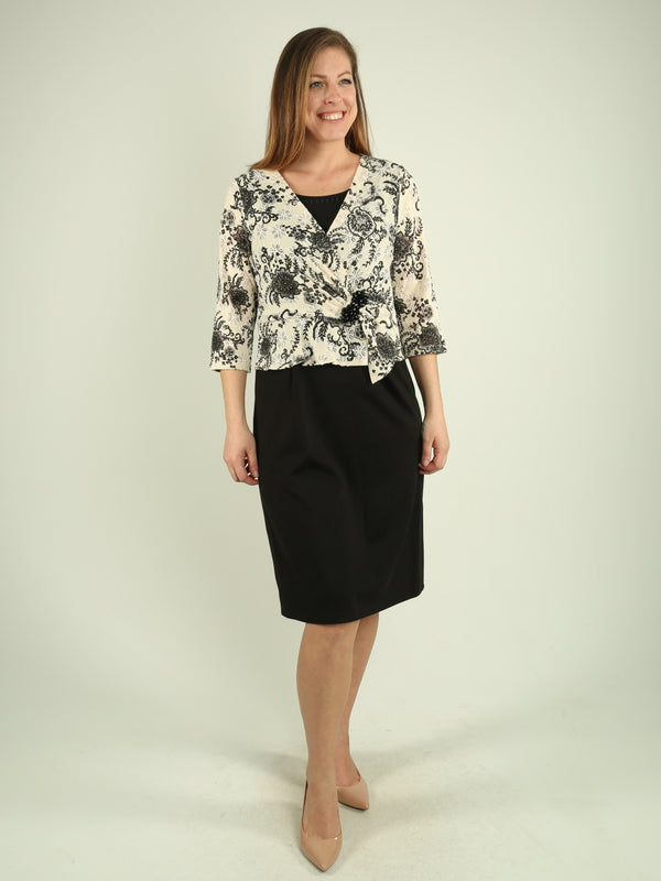 Floral Lace Fooler Dress