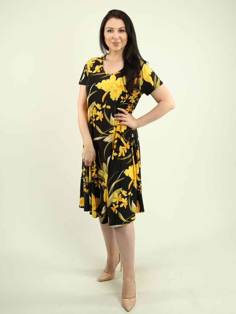 Multi-Print T-Shirt Dress