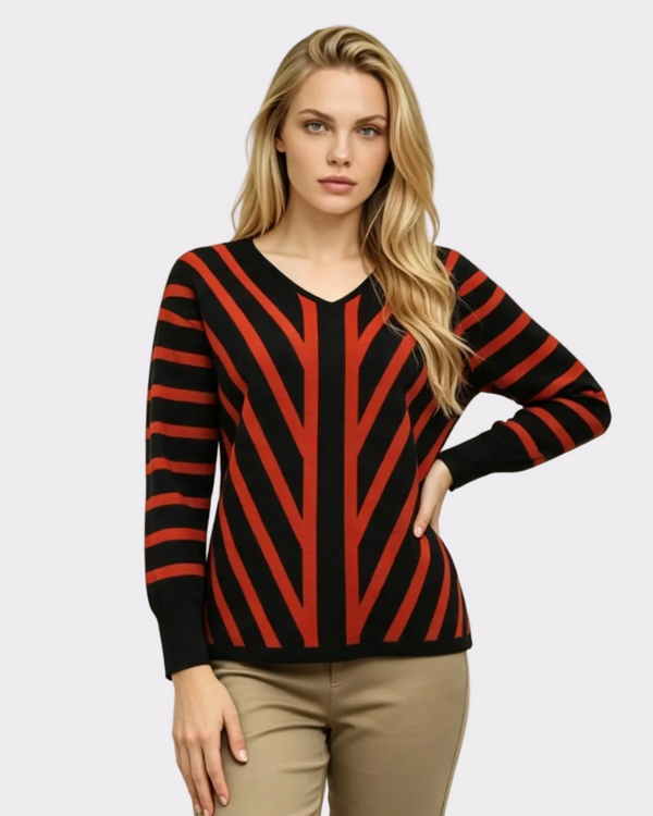 Chevron Stripe Pattern Sweater