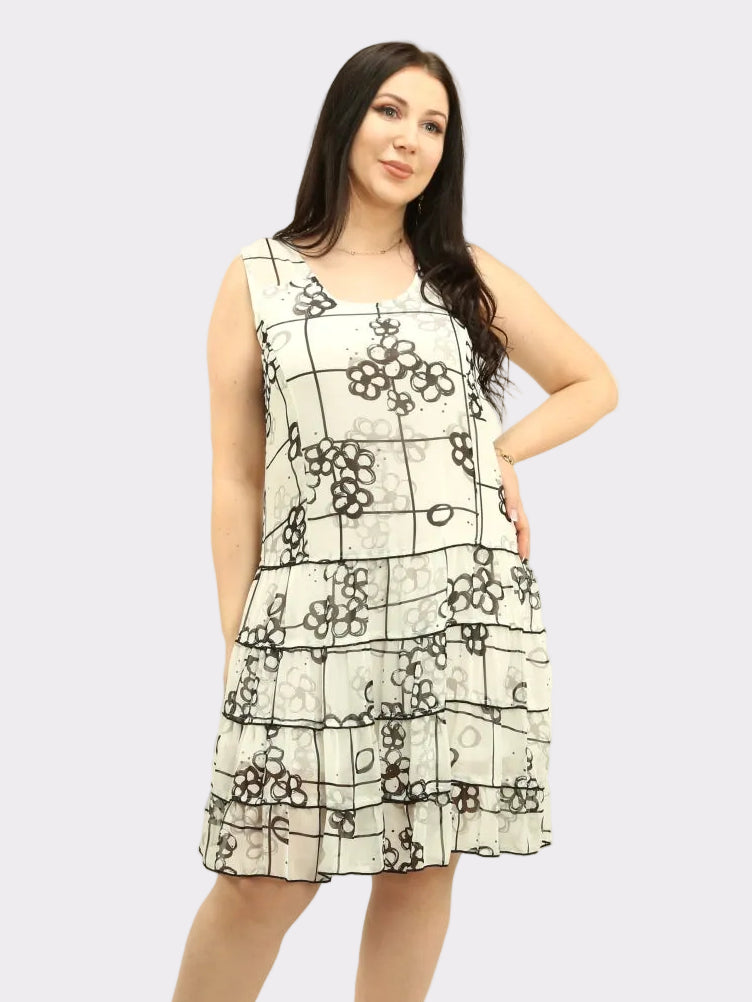 Floral Tiered Dress