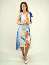 Printed Chiffon Dress