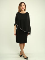 Asymmetrical Chiffon Dress