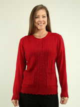 Cable Knit Cardigan