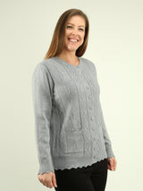 Cable Knit Cardigan