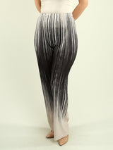 Multi-Print Pleated Pants