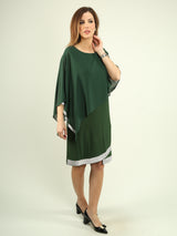 Asymmetrical Chiffon Dress