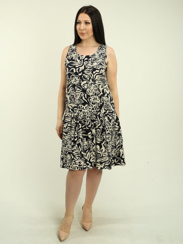 Floral Flattering Dress