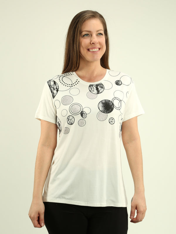 Circle Print T-Shirt