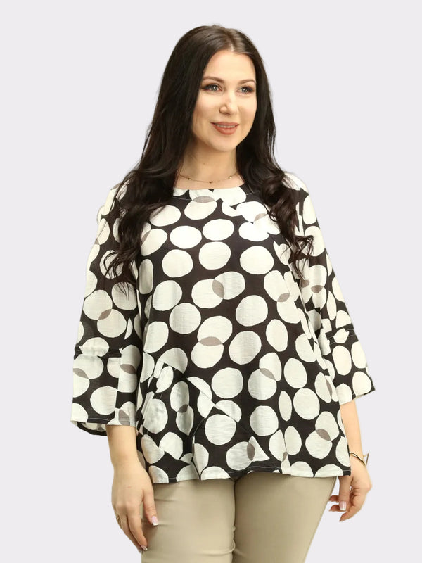 Dot Print Top