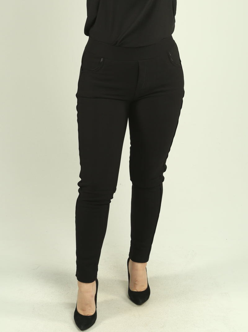 Fleece-Lined Pull-On Pants