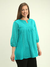 Eyelet Crochet Top