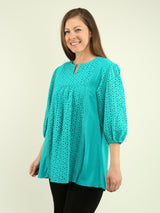 Eyelet Crochet Top