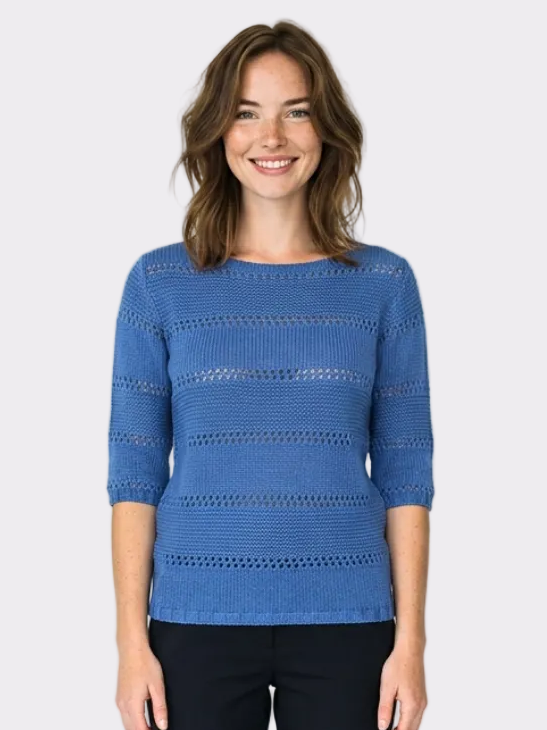 Open-Knit Top