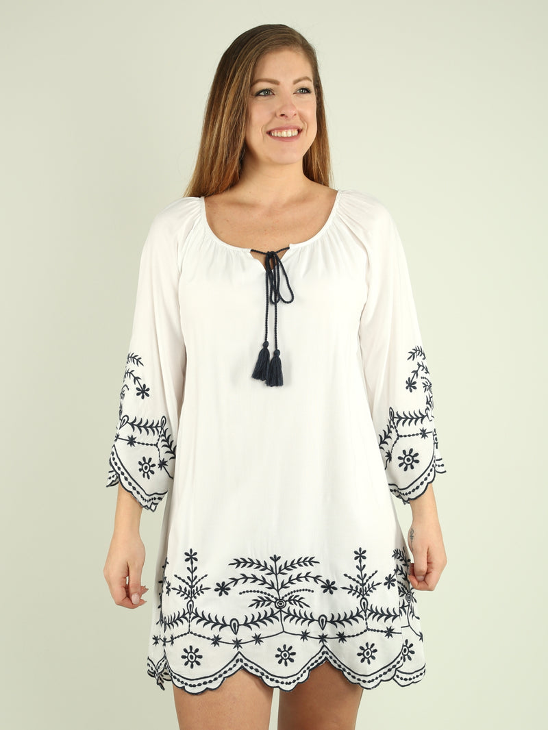 Embroidered Dress