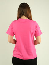 Square Stud V-Neck T-Shirt