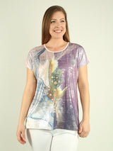 Shimmering Feather Tee