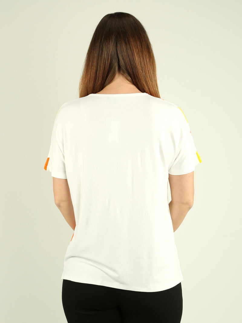 Lemon Print Top