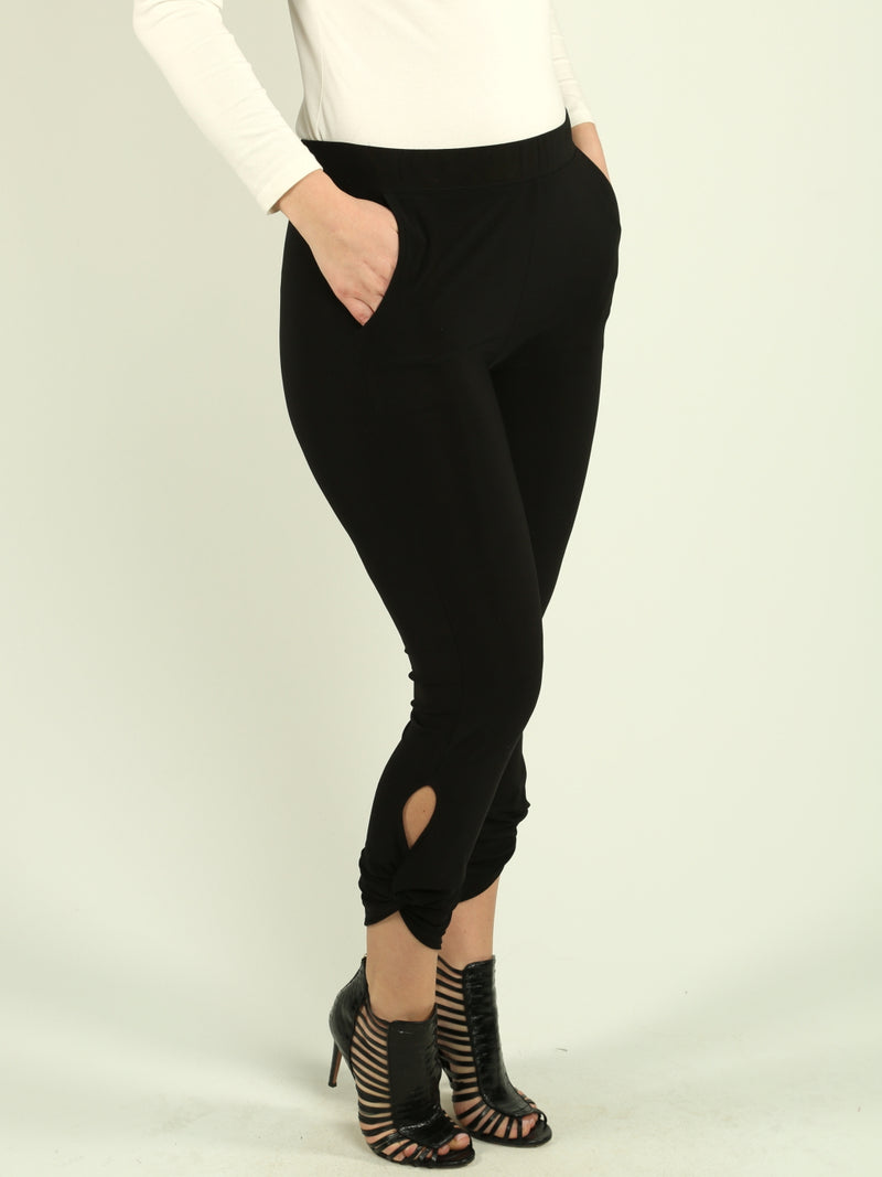Cutout Knot Detail Pant