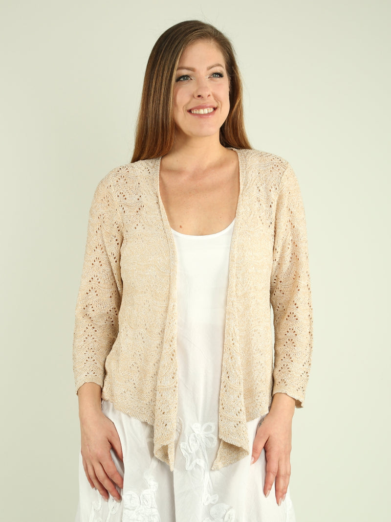 Shimmer Knit Cardigan