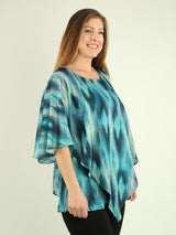 Chiffon Layered Top