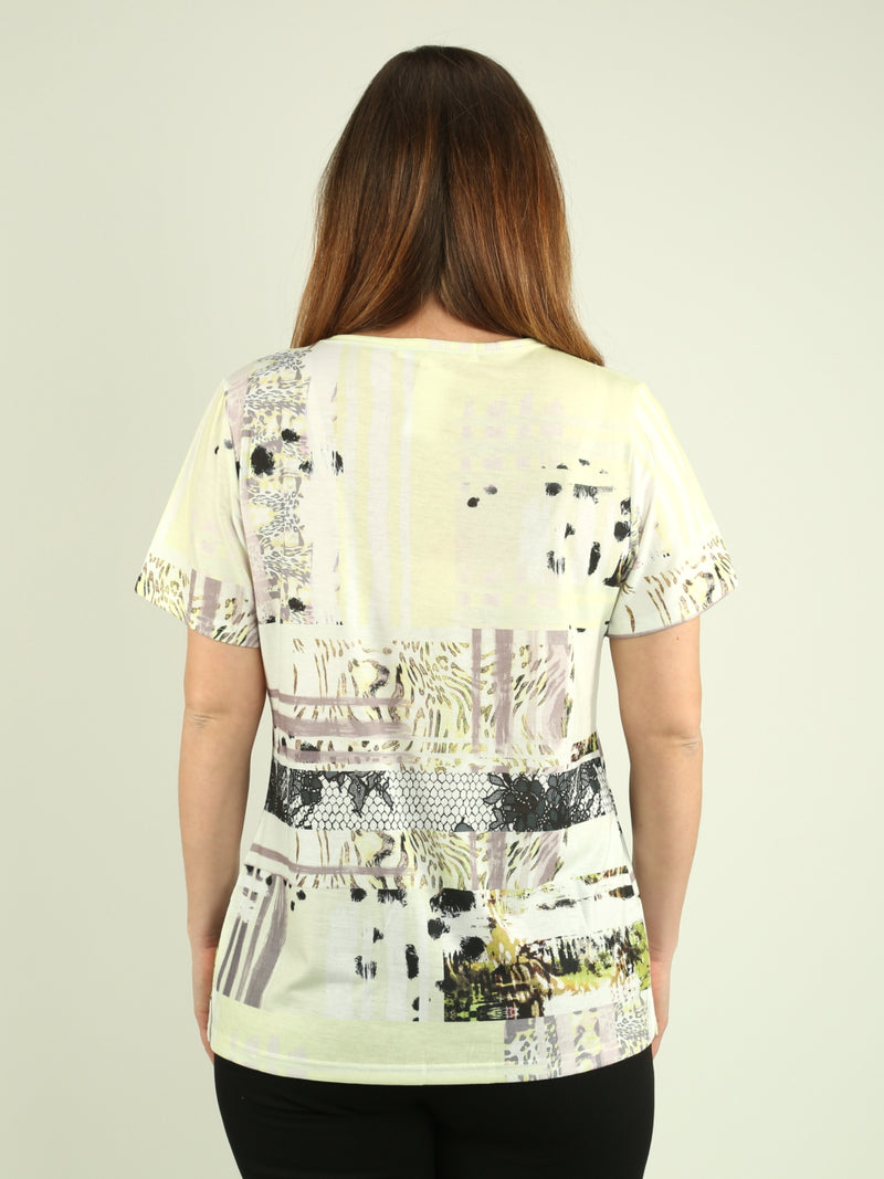 Floral Animal Print T-Shirt