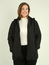 Hooded Quilted Jacket