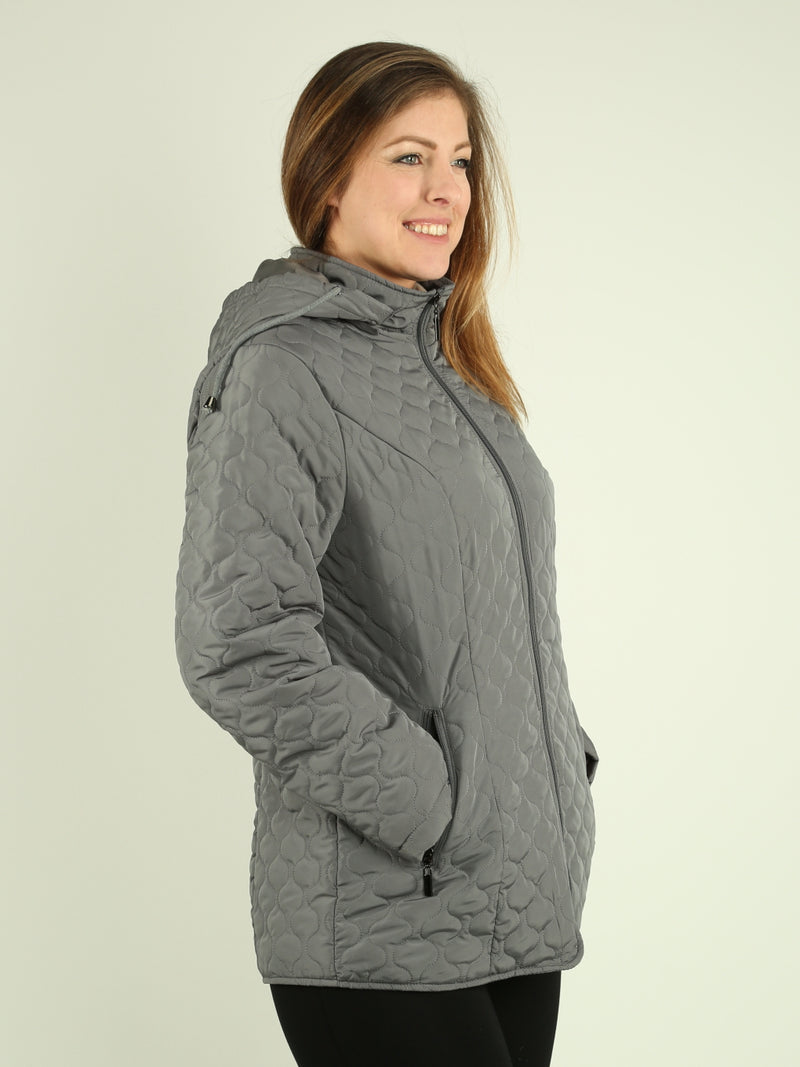 Hooded Quilted Jacket
